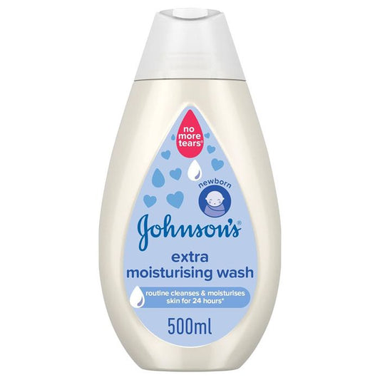 JOHNSONS EXTRA MOISTURIZING BODY WASH 500ML
