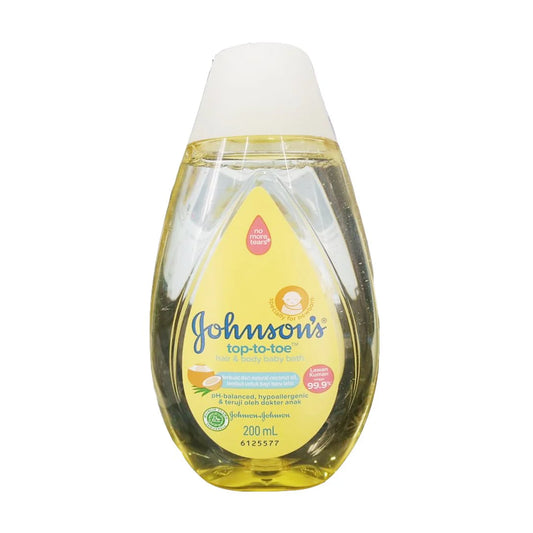 JOHNSON TOP-TO-TOE HAIR and BODY BABY BATH 200ML
