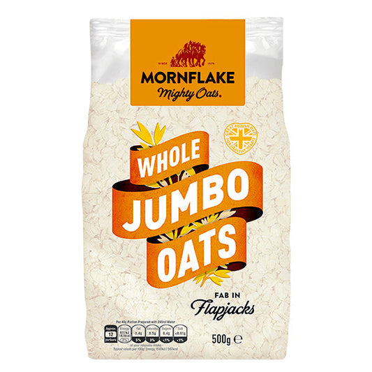JUMBO OATS WHOLE OATS 500GM