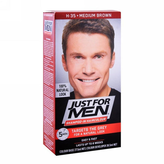 JUST FOR MAN HAIR COLOR MEDIUM BROWN