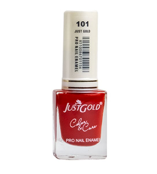 JUST GOLD COLOR & CARE NAILPOLISH 101 10ML
