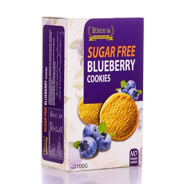 KAERS SUGAR FREE BLUEBERRY COOKIES 100GM