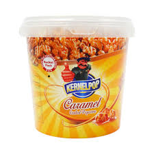 KERNELPOP CARAMEL COATED POPCORN JAR 195