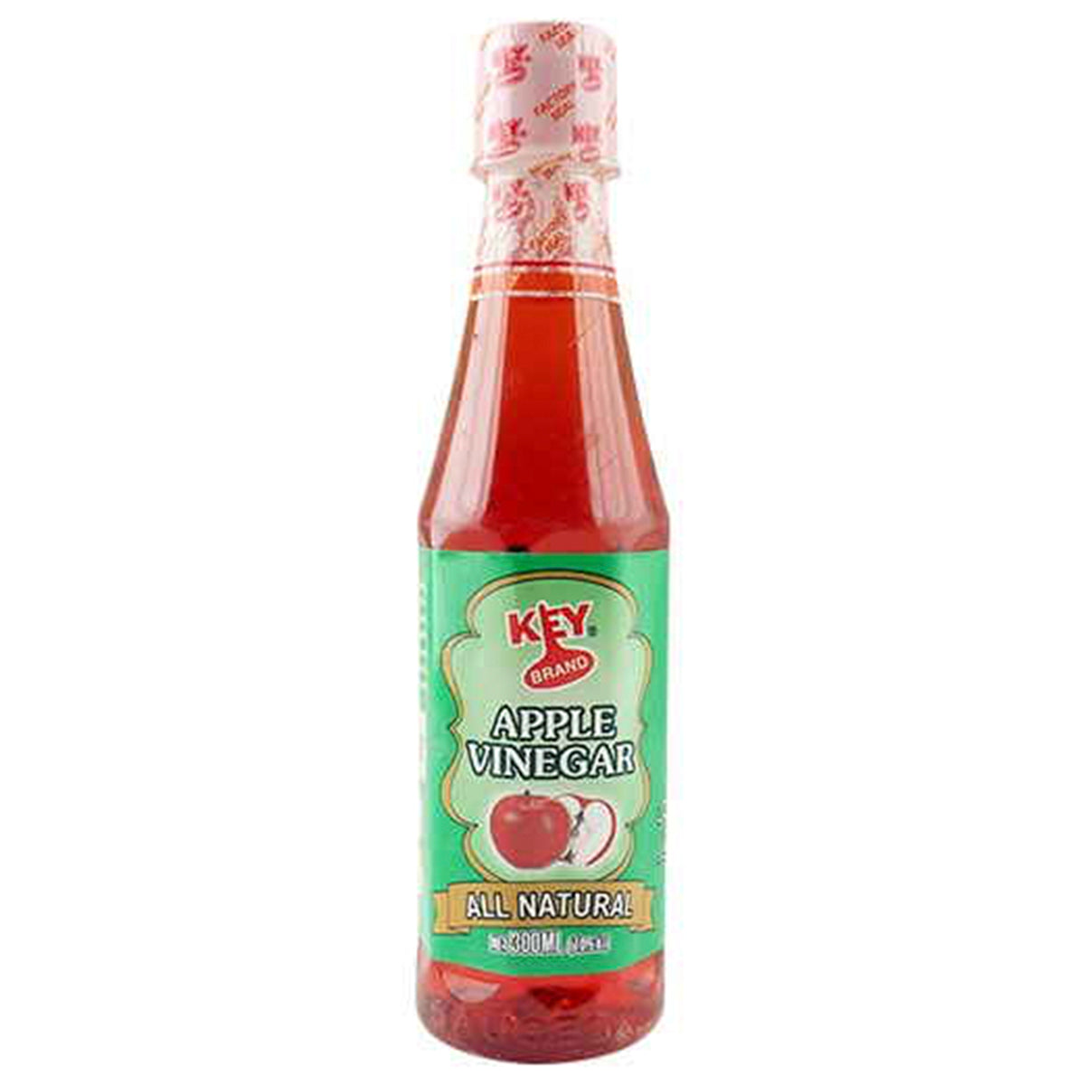 KEY APPLE VINEGAR ALL NATURAL 300ML