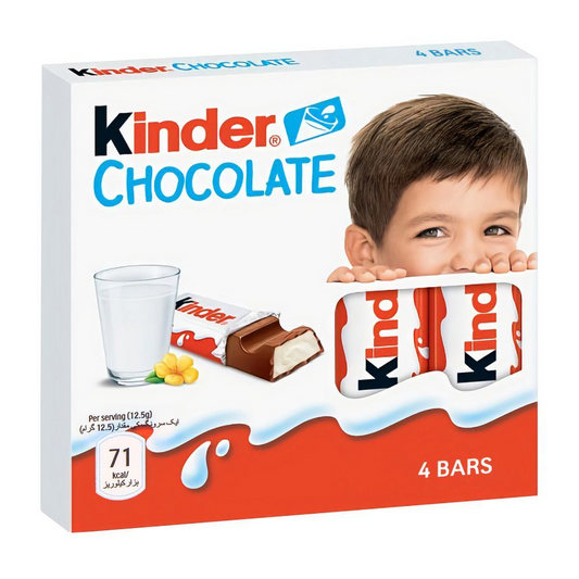 KINDER CHOCOLATE 4 BARS