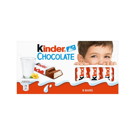 KINDER CHOCOLATE 8 BARS