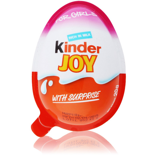 KINDER JOY SURPRISE EGG PINK