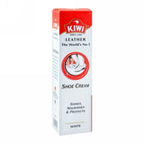 KIWI LEATHER SHOE CREAM TUBE WHITE 45ML