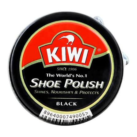 KIWI  BLACK SHOE POLISH 20ML