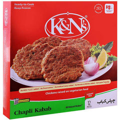 K&N CHAPLI KABAB 12PCS 888G