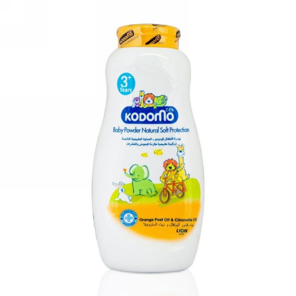 KODOMO BABY POWDER ORANGE PEEL OIL CITRONELLA OIL 200GM