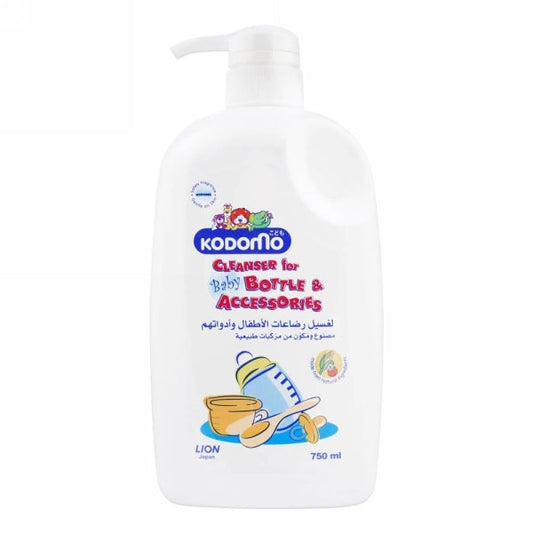 KODOMO CLEANSER BABY BOTTLE & ACCESSORIES 750ML