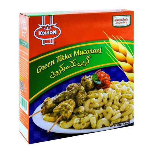 KOLSON PASTA MACRONI RECIPE MIX GREEN TIKKA