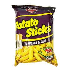 KOLSON POTATO STICKS PEPPER SALT 38G