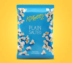 KORNEEZ PLAIN SALTED POP CORN 65GM