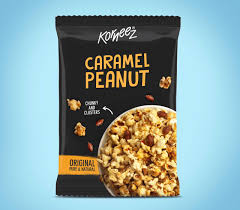 KORNEEZ POPCORN 75G CARAMEL PEANUT