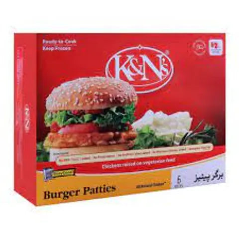K&NS BURGER PATTIES STANDARD 400G