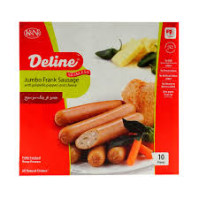 K&NS JUMBO FRANK JALAPENO PEPPER & CHEESE 740G