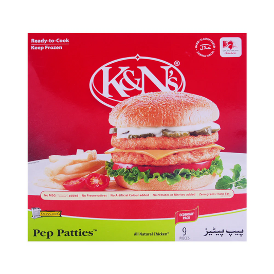 K&NS PEP PATTIES ECONOMY 850GM