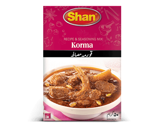SHAN KORMA MASALA 50+50G