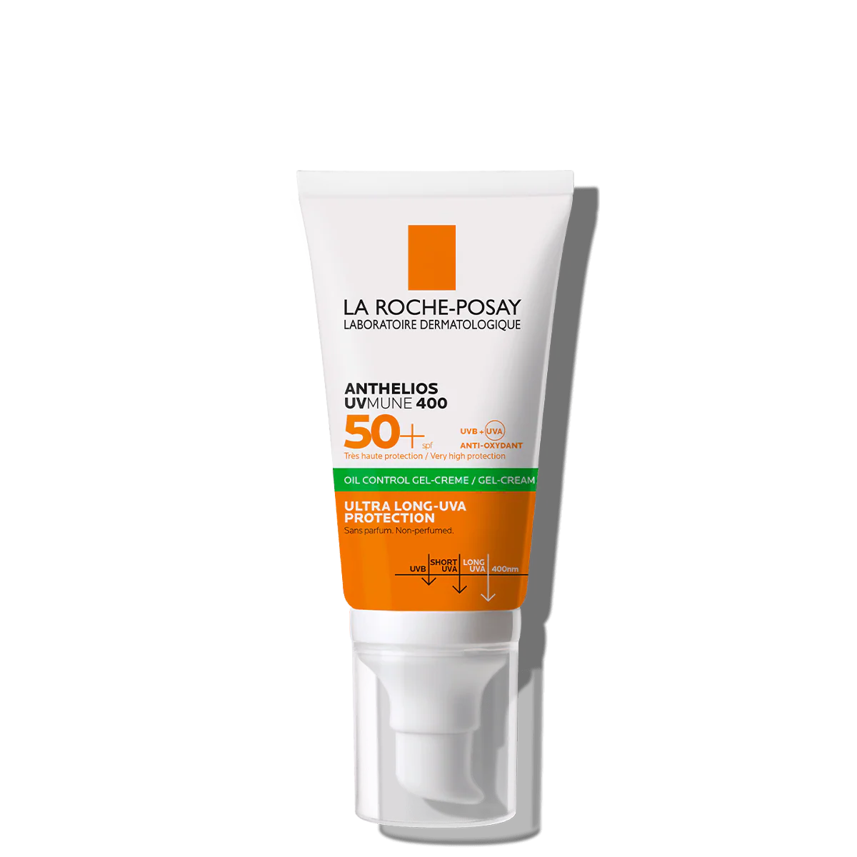 La Roche-Posay Anthelios SPF 50+ Gel-Cream Anti-Shine 50ml | Oil Control Sunscreen for Oily Skin