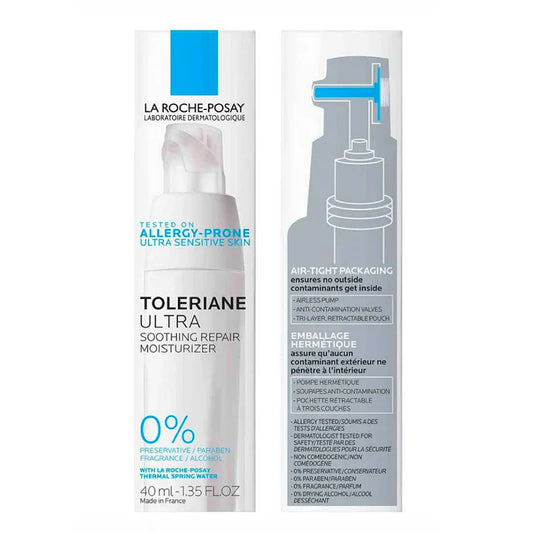 La Roche-Posay Toleriane Dermallergo Fluid 40ml | Moisturizer for Allergy-Prone & Ultra Sensitive Skin