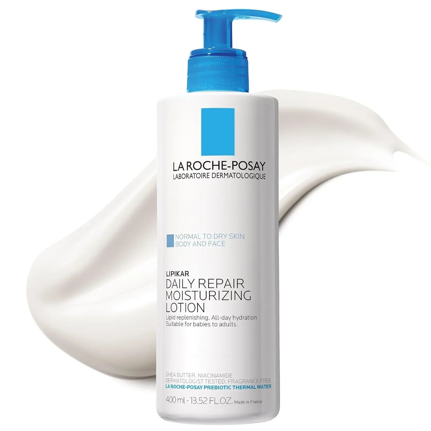 La Roche-Posay Lipikar Daily Repair Moisturizing Lotion 400ml | Dry Skin Hydration