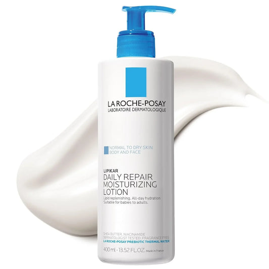 La Roche-Posay Lipikar Daily Repair Moisturizing Lotion 400ml | Dry Skin Hydration