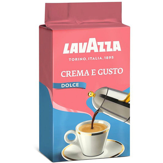LAVAZZA CREMA E GUSTO DOLCE COFFEE 250GM
