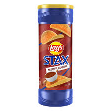 LAYS STAX MESQUITE BARBECUE 155.9GM