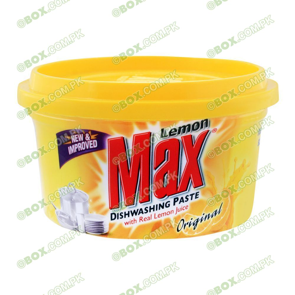 LEMON MAX DISH WASH PASTE LEMON 200GM