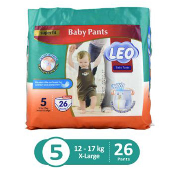 LEO BABY PANTS XL 26`S