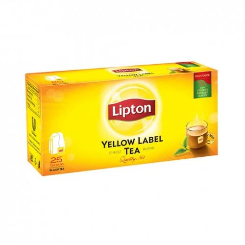LIPTON YELLOW LABEL TEA BAGS 25PCS
