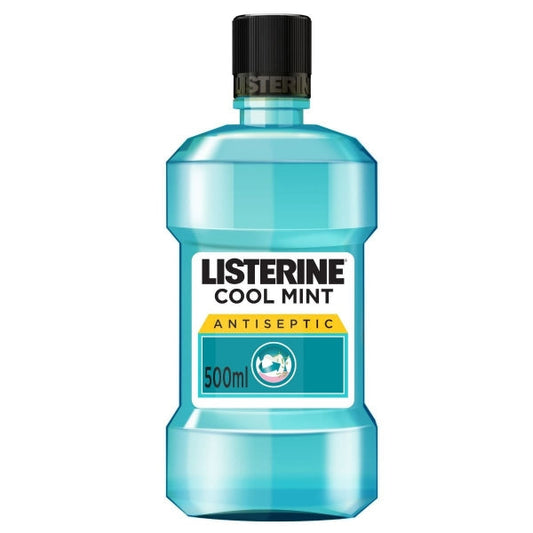 LISTERINE COOL MINT ANTISEPTIC MOUTH WASH 500ML