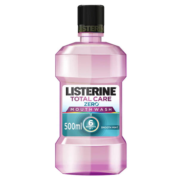 LISTERINE TOTAL CARE ZERO MOUTH WASH 500ML