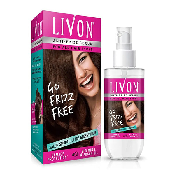 LIVON ANTI-FRIZZ SERUM WITH ARGAN OIL 100ML