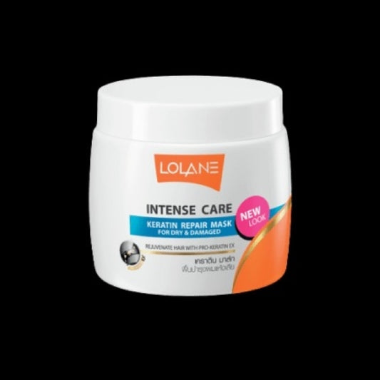 LOLANE INTENSE CARE KERATIN REPAIR MASK FOR DRY DAMAGED 200G