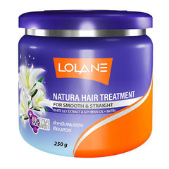 LOLANE NATURA HAIR TREATMENT FOR SMOOTH & STRAIGHT 250G