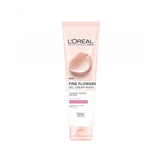 LOREAL GEL CREAM WASH ROSE & JASMINE 150ML