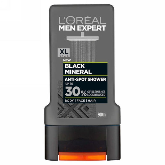 LOREAL MEN EXPERT BLACK MINERAL ANTI-APORT 300ML