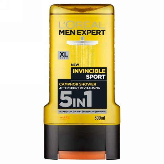 LOREAL MEN EXPERT XL INVINCIBLE SPORT AFTER CAMPHOR SHOWER 300ML