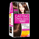 LOREAL CASTING HAIR COLOR BROWN CG 400 