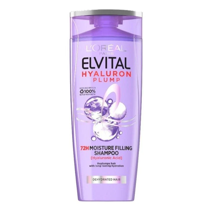 LOREAL ELVIVE MOISTURE 72H HYALURONIC ACID SHAMPOO 360ML