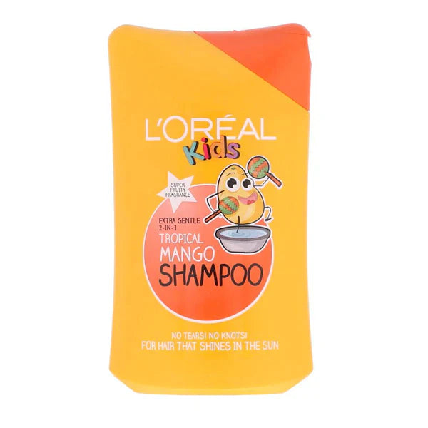 LOREAL KIDS EXTRA GENTLE 2IN1 TROPICAL MANGO SHAMPOO 250ML