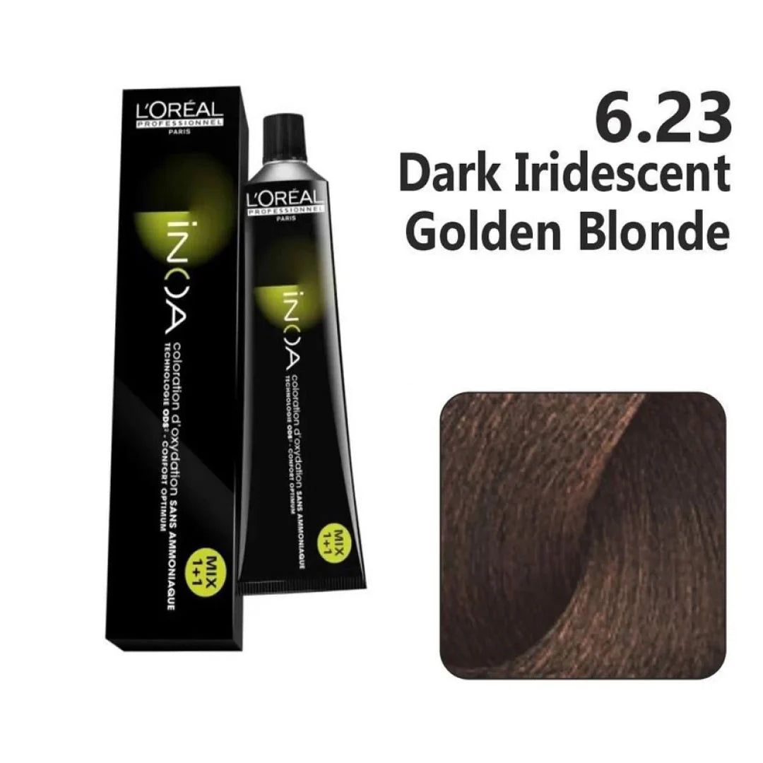 LOREAL PROFESSIONAL INOA COLOR 60G #6.23