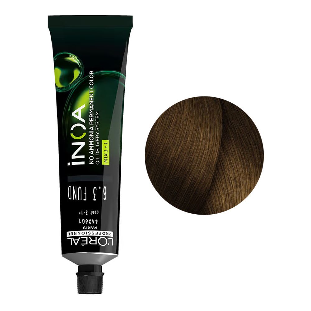 LOREAL PROFESSIONAL INOA COLOR 60G #6.3