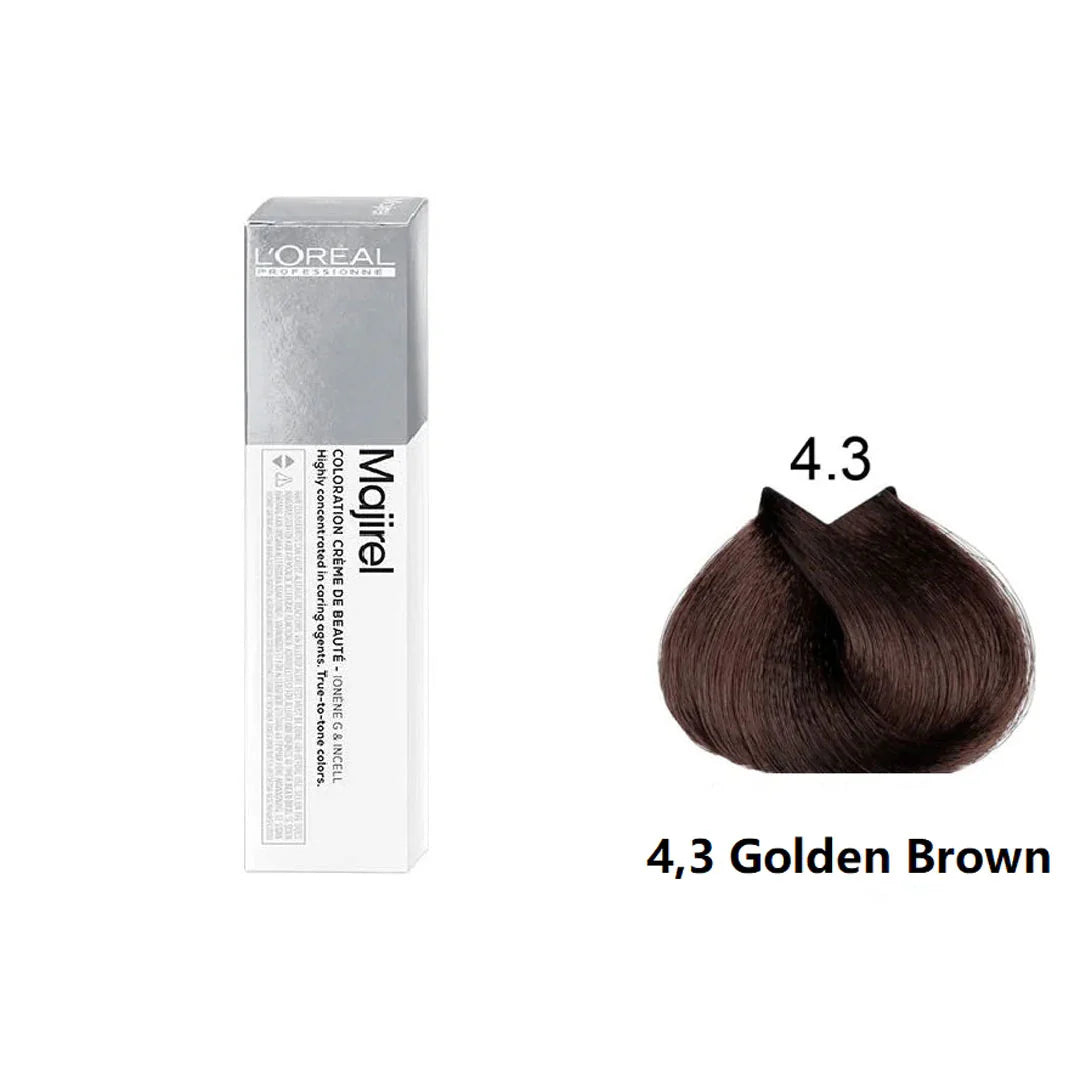 LOREAL PROFESSIONAL MAJIREL HAIR COLOR 4.3