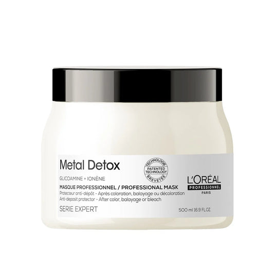 L'Oréal Professionnel Metal Detox Hair Mask 500ml Professional Repair Mask for Damaged Hair