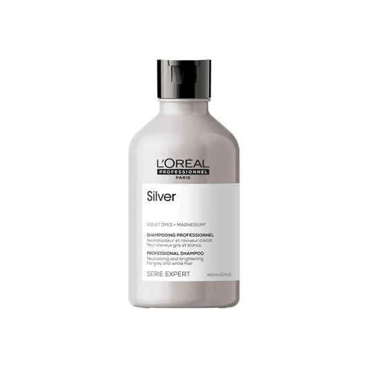 L'Oréal Professionnel Silver Shampoo 300ml Purple Shampoo for Blonde & Grey Hair