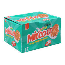 LU MILCOLU DOUBLE MILK SANDWICH BAR PACK